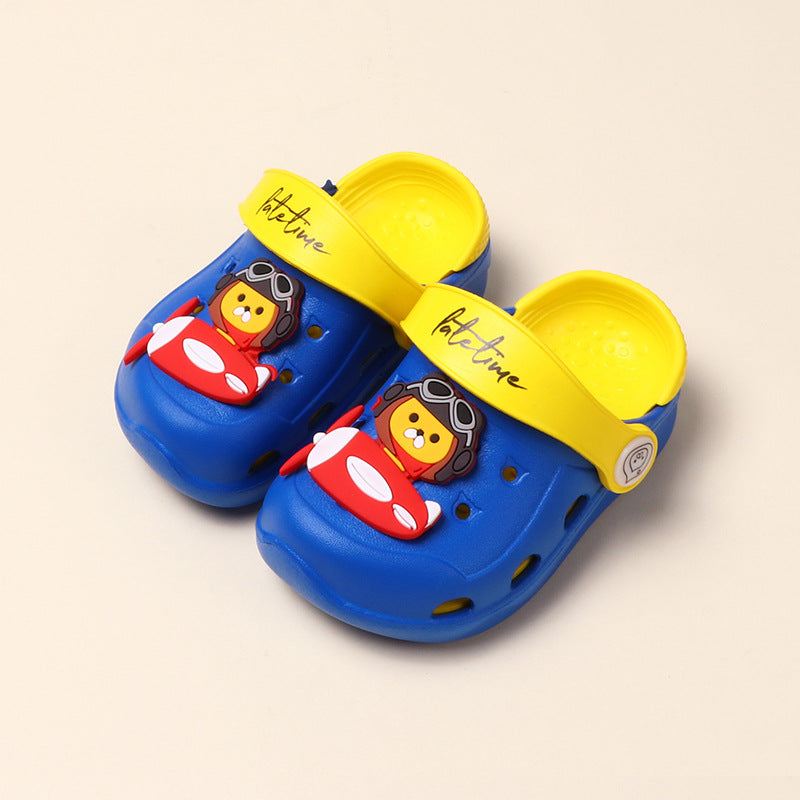 Cute Baby Beach Hole Shoes With Soft Sole