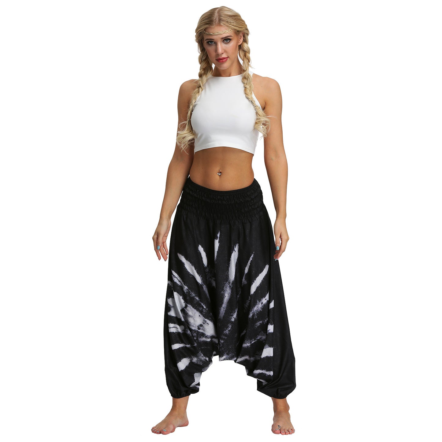 Women's Sports Yoga Pants Loose Rompers