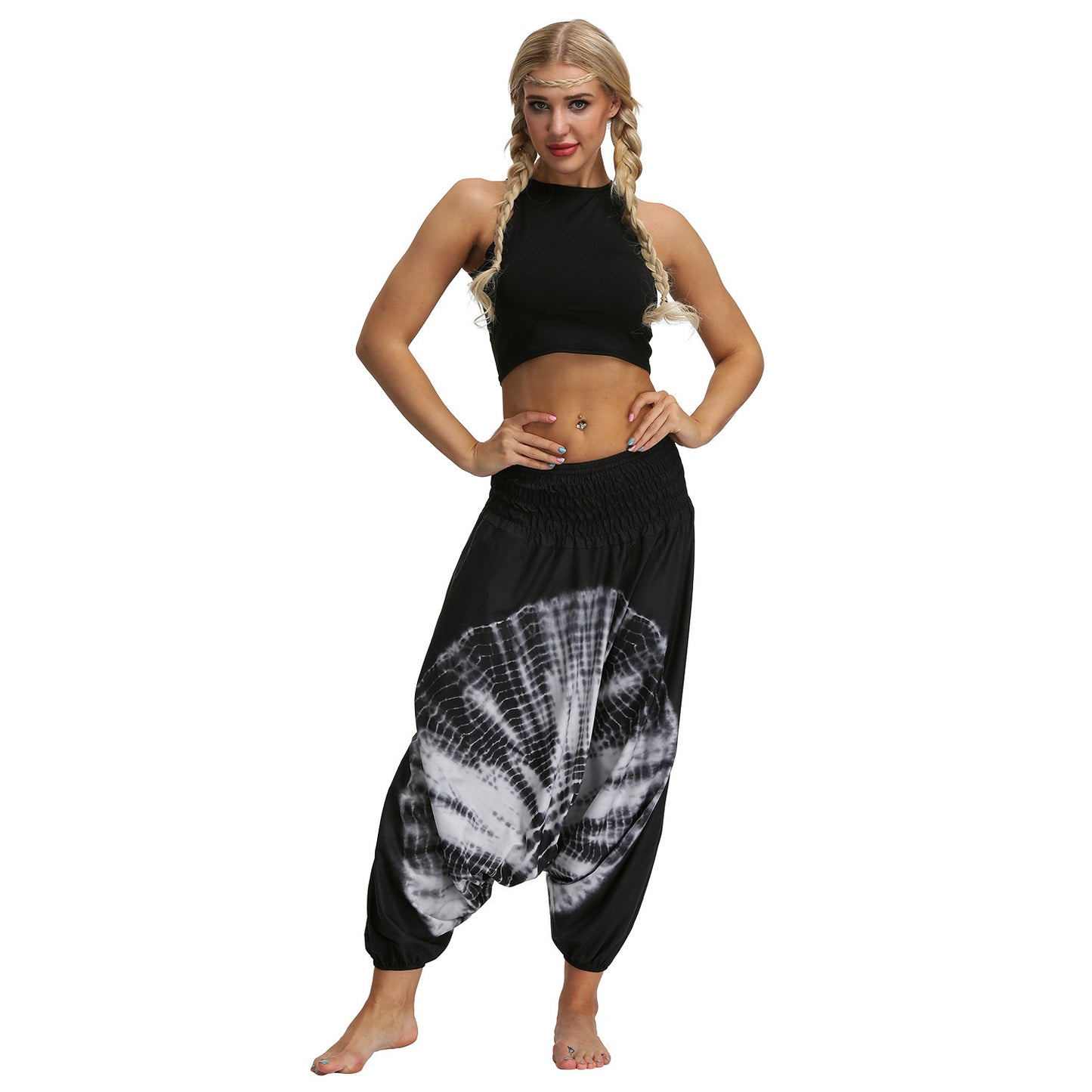 Women's Sports Yoga Pants Loose Rompers