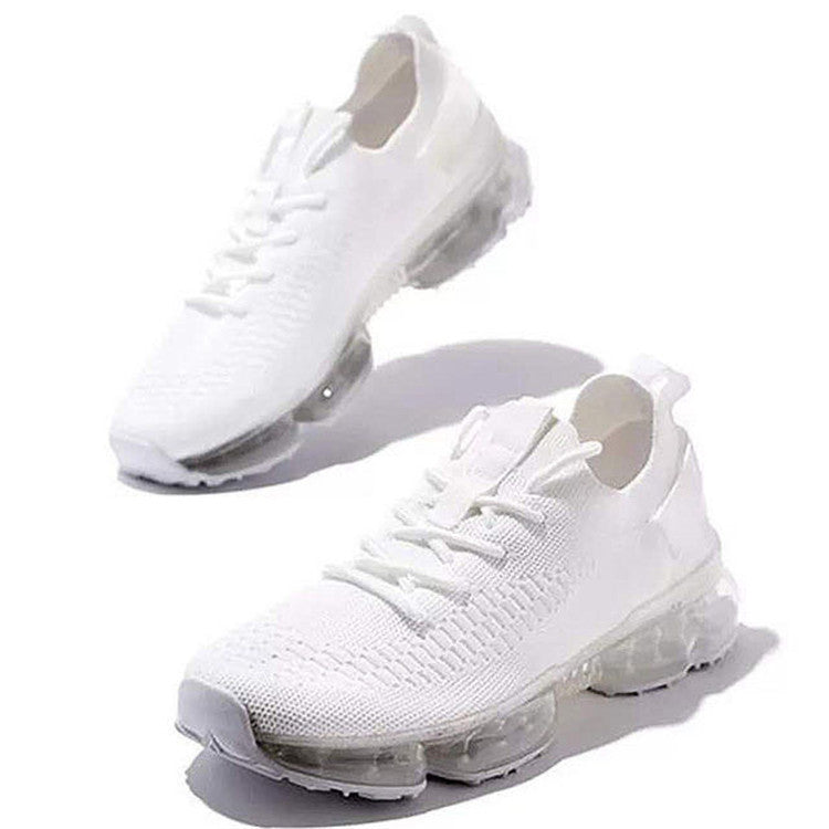 Air Cushion Bottom Lace up Casual Shoes Flying Woven Women s Shoes https://luxurioutlet.com