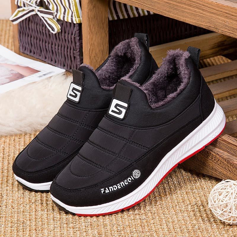 Middle-Aged And Elderly Mother Shoes Flat Non-Slip Elderly Shoes Ladies Casual Single Shoes Old Beijing Cloth Shoes