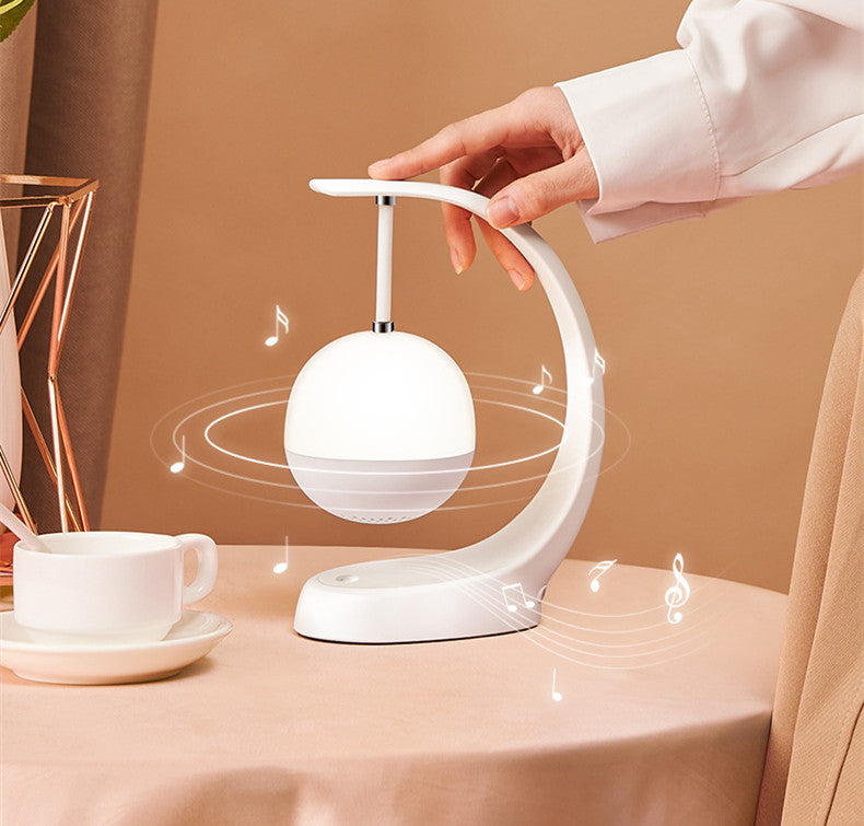 Creative bluetooth audio led night light smart music table lamp year of the ox gift child girlfriend birthday gift