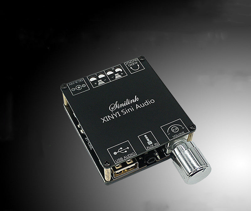Stepless Dual-Channel Digital Power Amplifier Board With Memory Tuning With One Button Press To Start And Stop