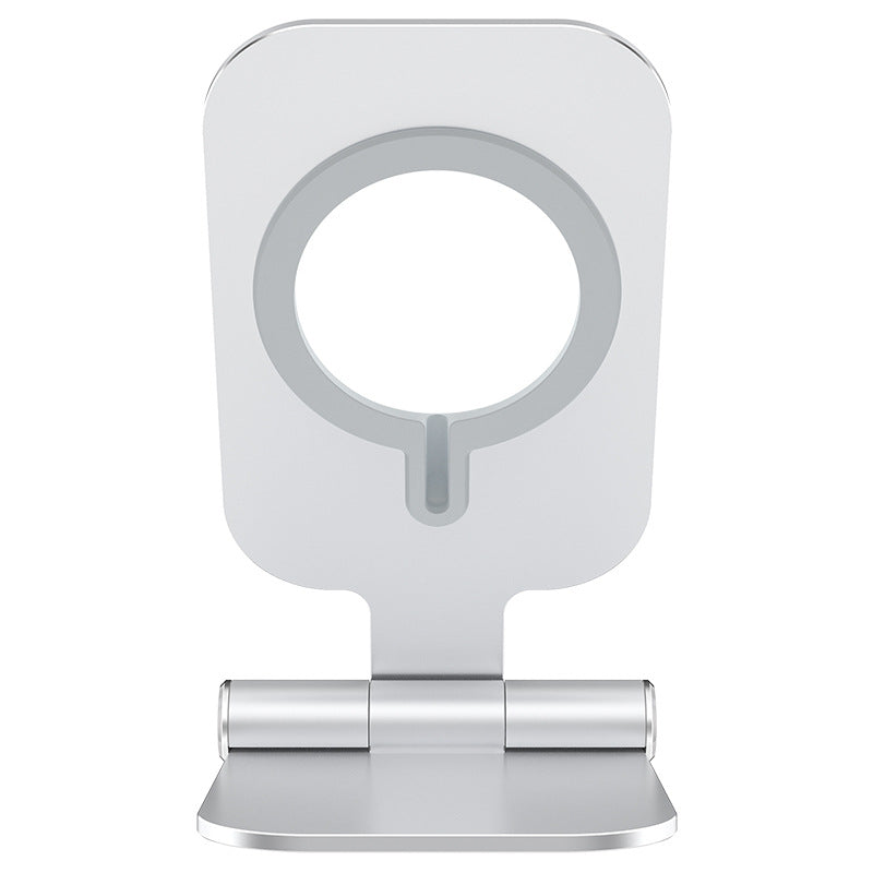 Compatible with Apple, NILLKIN Iphone Stand Holder For iPhone 12mini 12 Pro Max Foldable Aluminium Alloy Magnetic Wireless Fast Charging Phone Stand