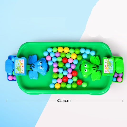 Frog Eats Peas Toys Double Parent  Child Battle Desktop Puzzle Interaction Boys and Girls Children  Gifts