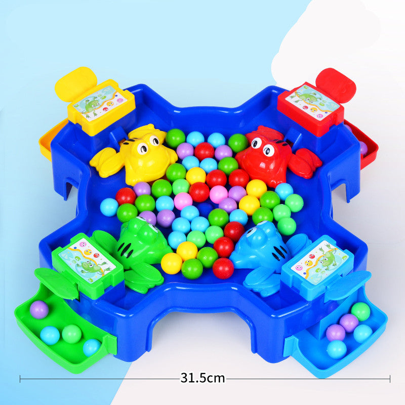 Frog Eats Peas Toys Double Parent  Child Battle Desktop Puzzle Interaction Boys and Girls Children  Gifts