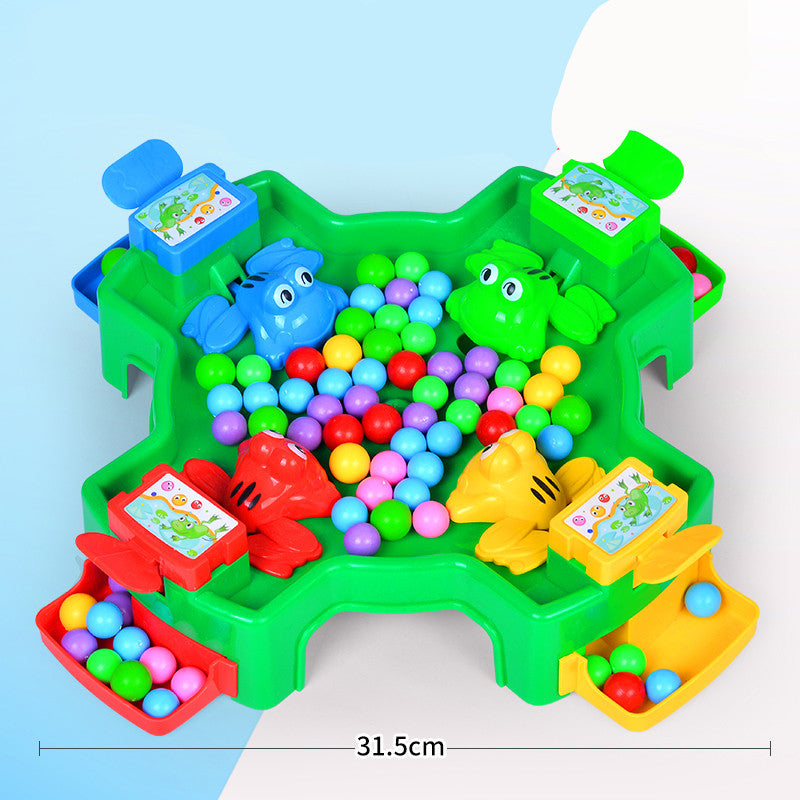 Frog Eats Peas Toys Double Parent  Child Battle Desktop Puzzle Interaction Boys and Girls Children  Gifts