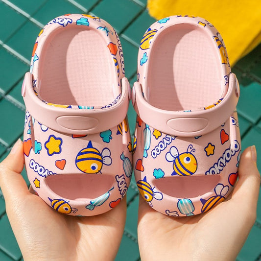 Love Cartoon Bee Boys And Girls Children'S Sandals And Slippers Children'S Slippers