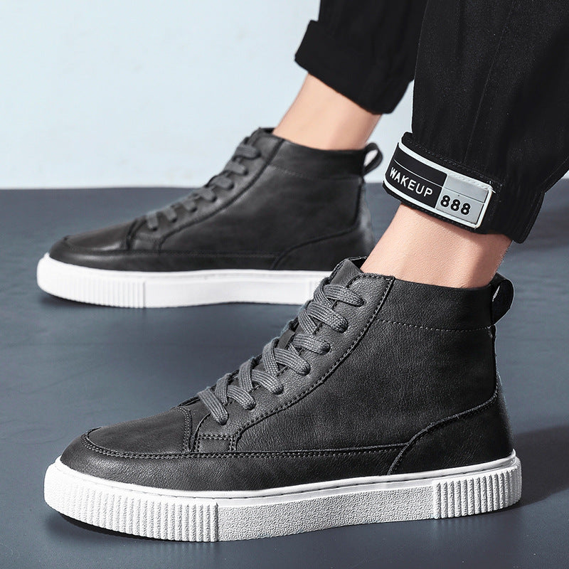 Men's high top British Martin boots