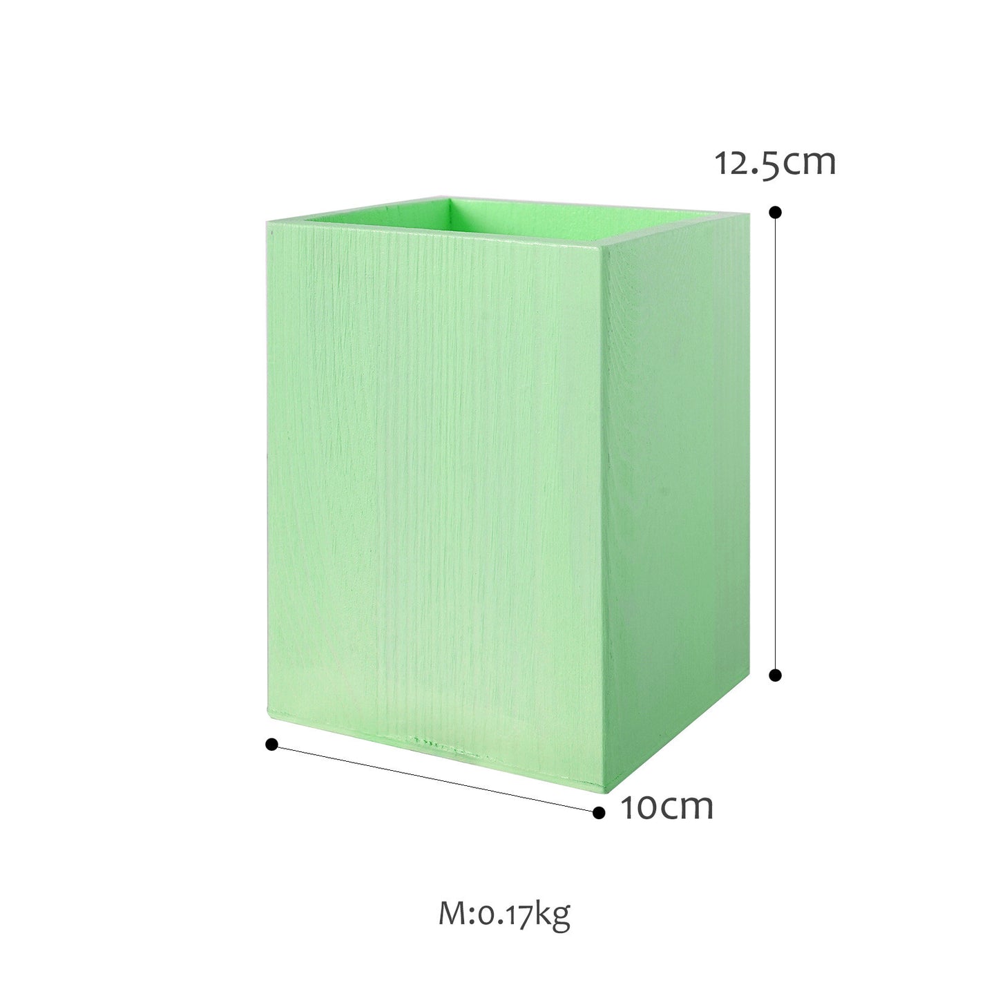 SWEETGO Straw Holder Cake Table Decoration Makeup Brush Storage Flowers Vase Background Scenery Props Lollipop Wood Pot