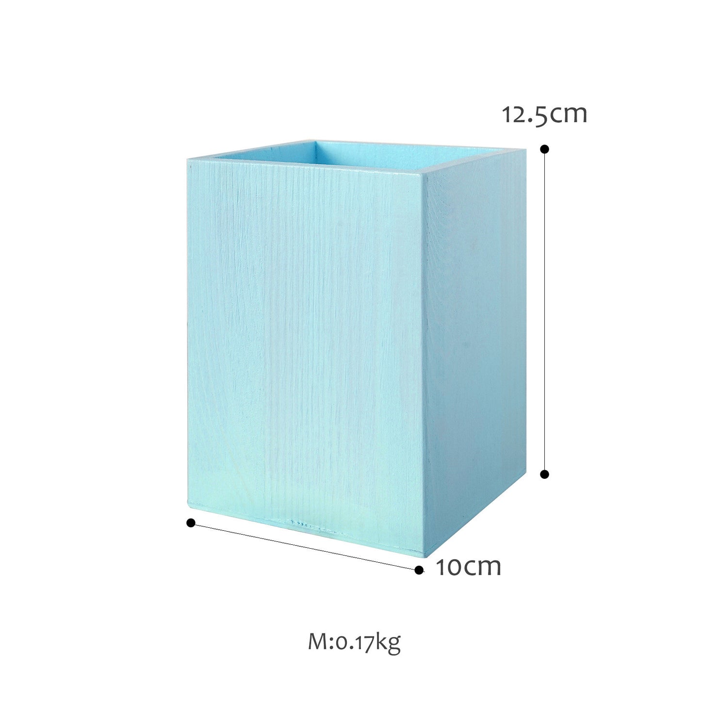 SWEETGO Straw Holder Cake Table Decoration Makeup Brush Storage Flowers Vase Background Scenery Props Lollipop Wood Pot