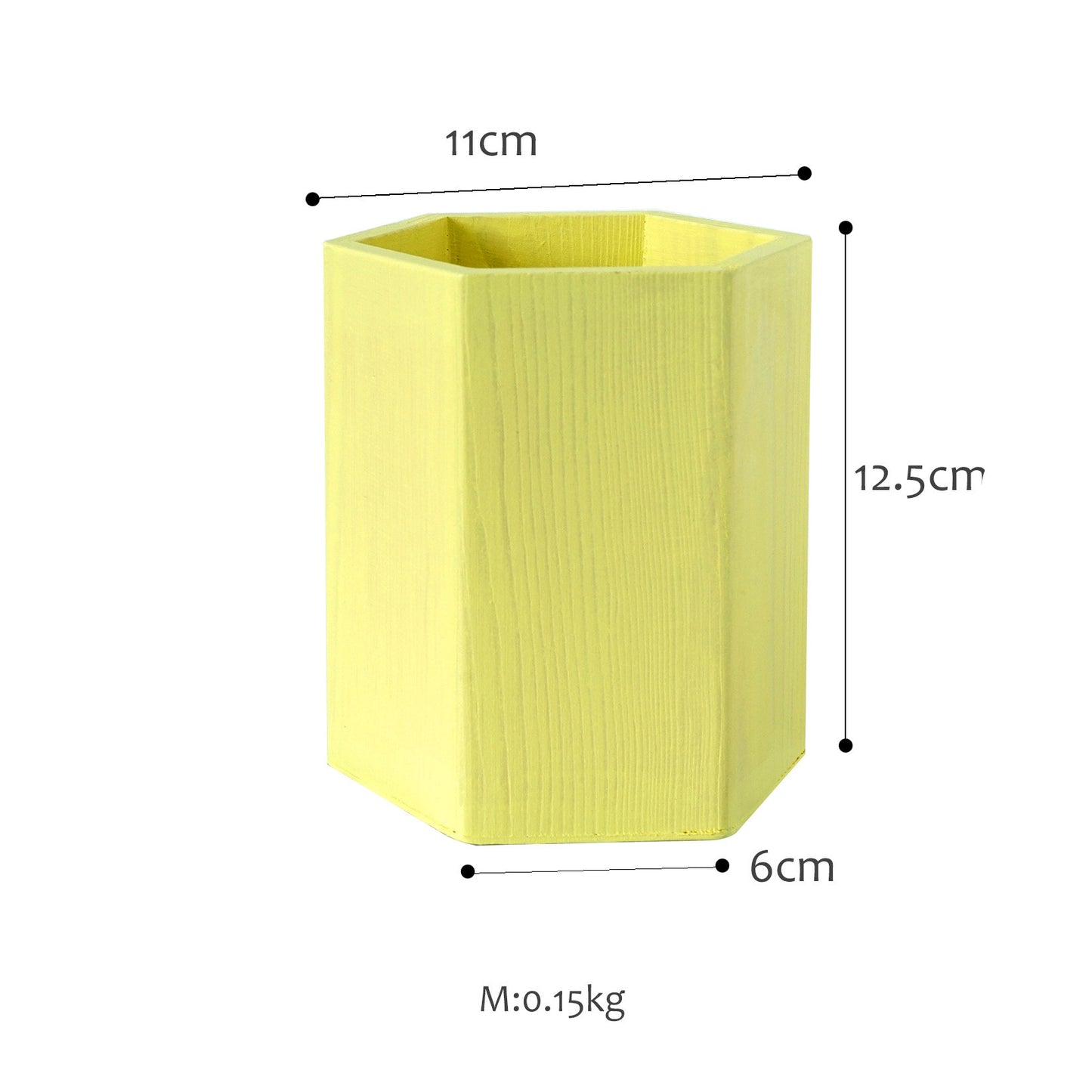 SWEETGO Straw Holder Cake Table Decoration Makeup Brush Storage Flowers Vase Background Scenery Props Lollipop Wood Pot