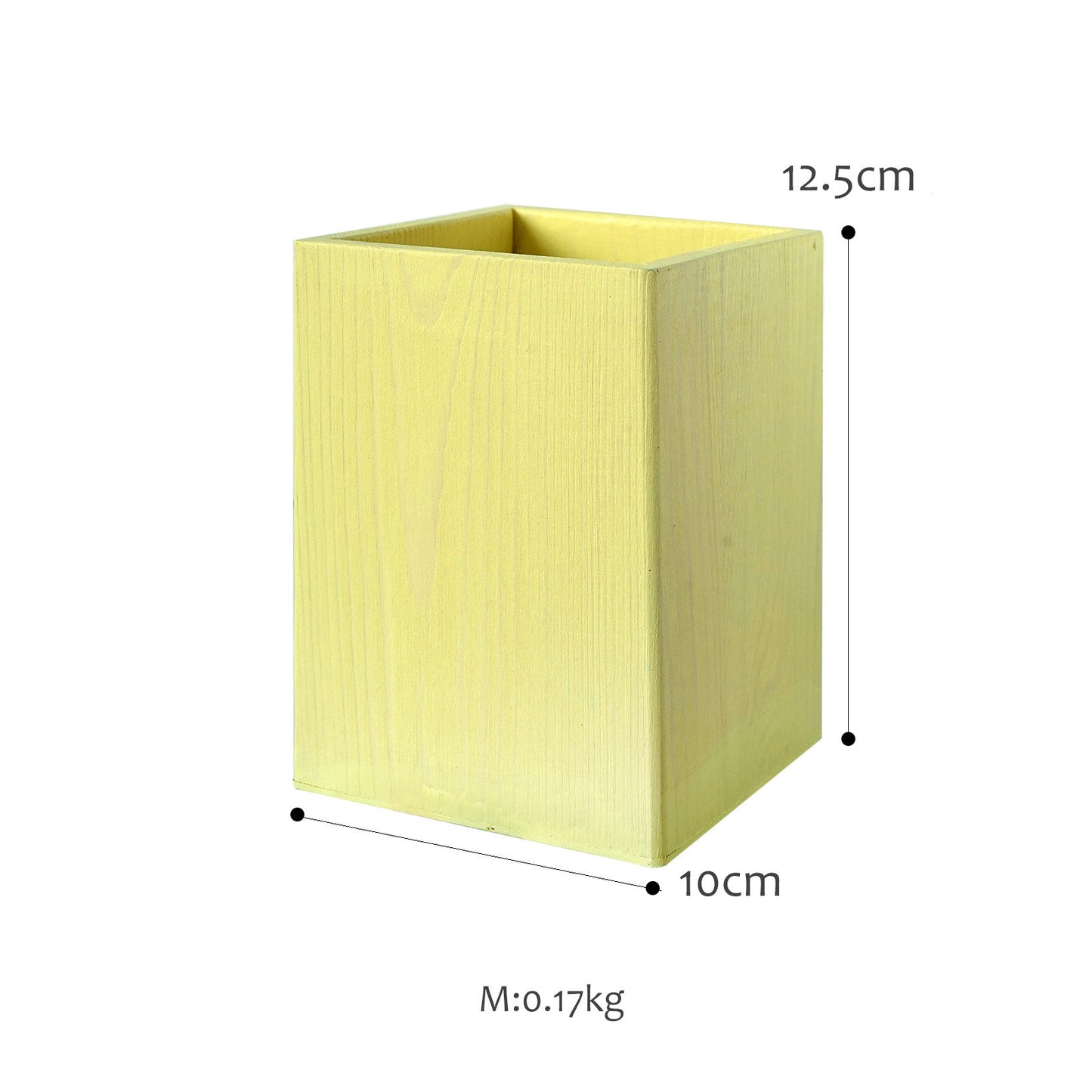 SWEETGO Straw Holder Cake Table Decoration Makeup Brush Storage Flowers Vase Background Scenery Props Lollipop Wood Pot