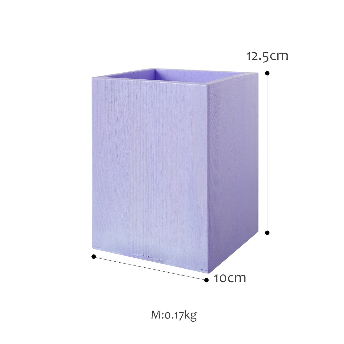 SWEETGO Straw Holder Cake Table Decoration Makeup Brush Storage Flowers Vase Background Scenery Props Lollipop Wood Pot