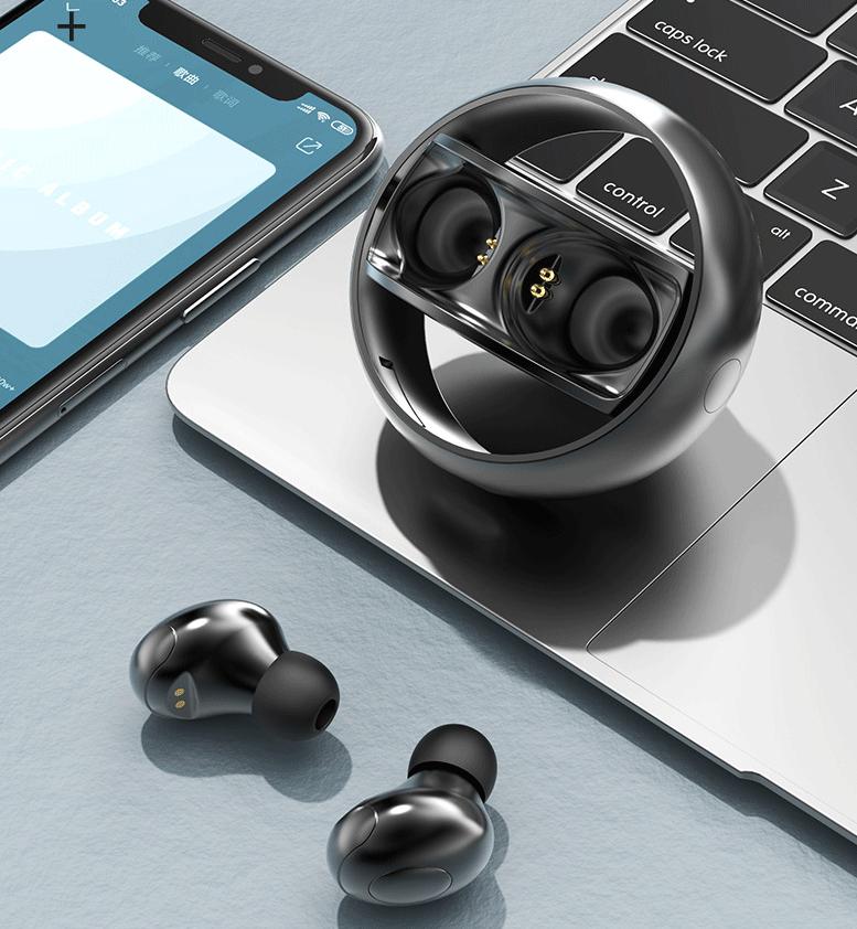 New Private Model H8 Wireless Bluetooth Headset Tws5.0 Binaural Mini Stereo In-ear Phone Headset