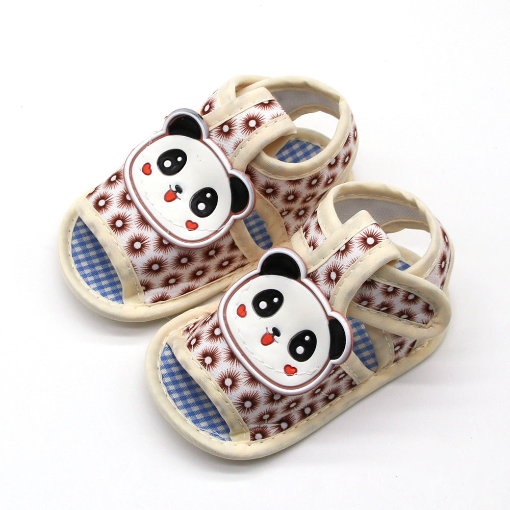 Toddler Boys Summer Shoes Cartoon Soft Sole Outdoor First Walker Shoes 0-18 Months