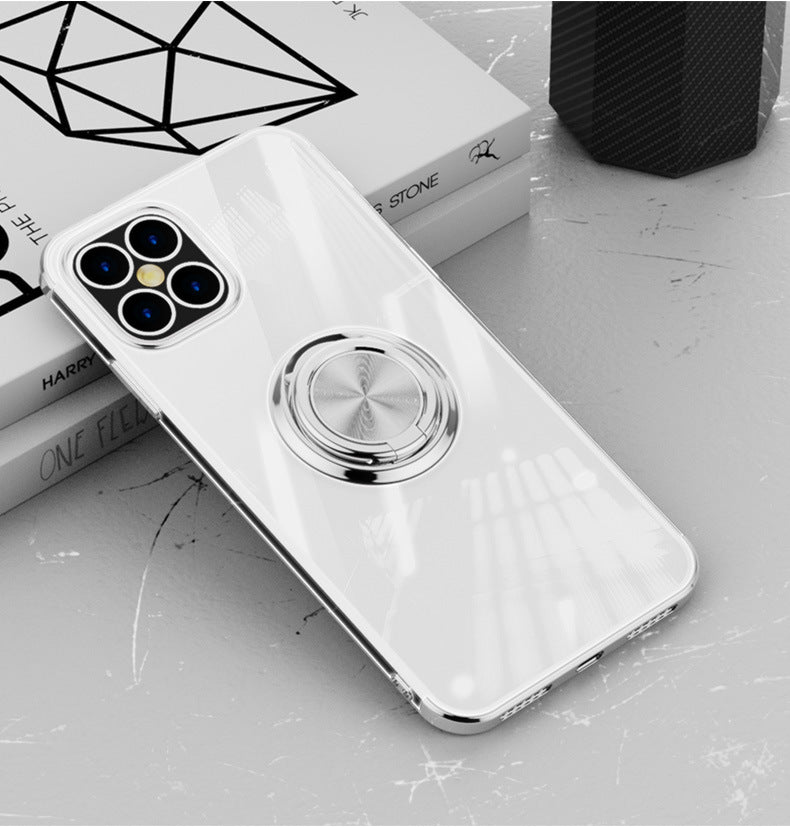 Electroplating Protective Cover Magnetic Car Holder Ring