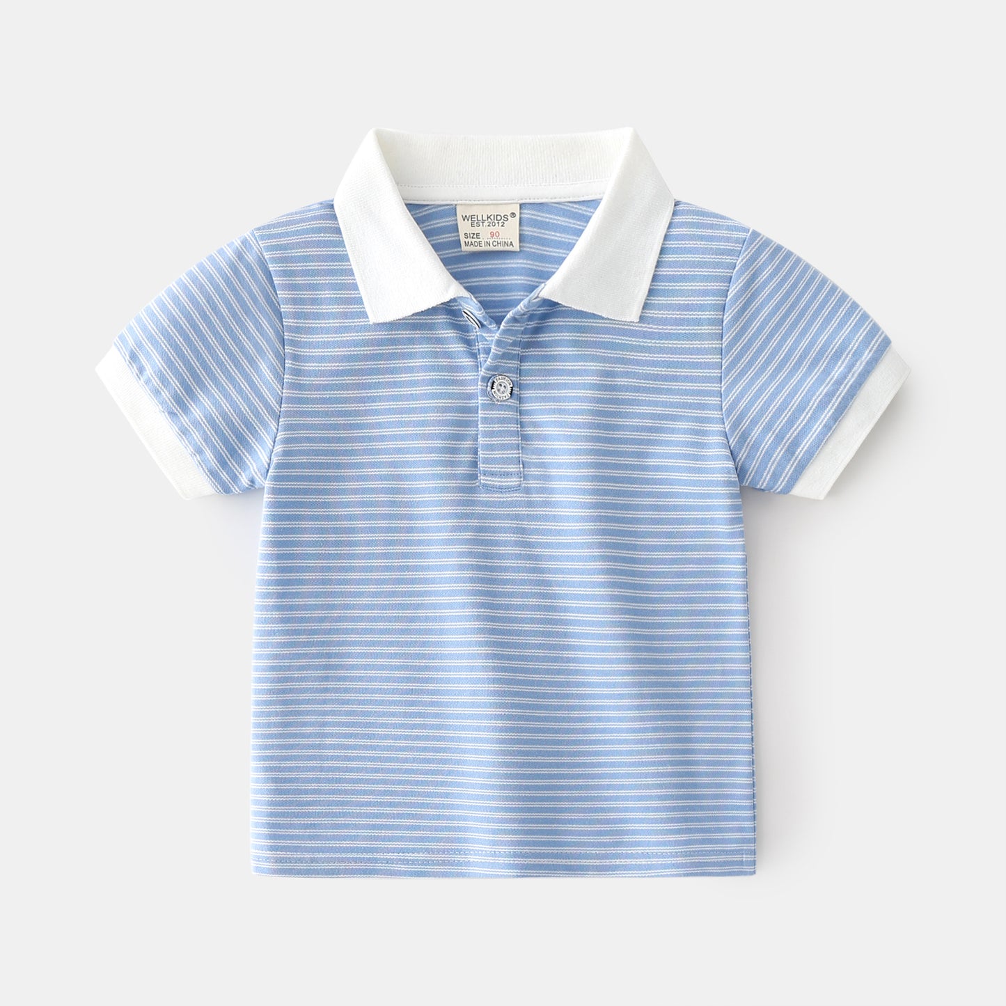 Summer Boys Short-sleeved POLO Shirt, Casual Middle And Small Children's Cotton Short-sleeved