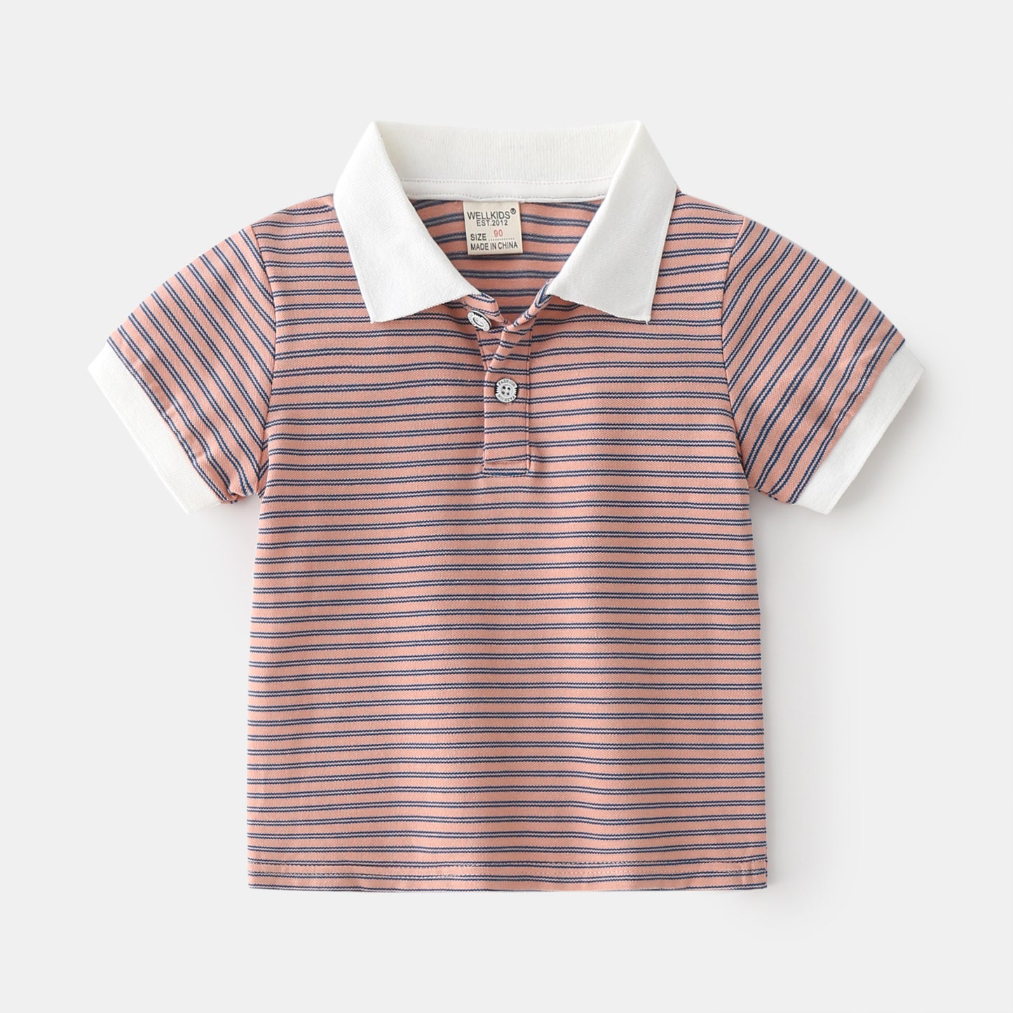 Summer Boys Short-sleeved POLO Shirt, Casual Middle And Small Children's Cotton Short-sleeved