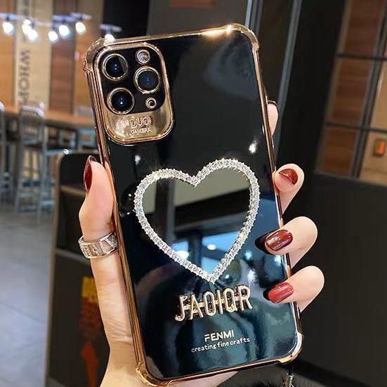 Compatible with Apple, Compatible with Apple , The New IPhone11 Net Red With The Same Makeup Mirror 12pro