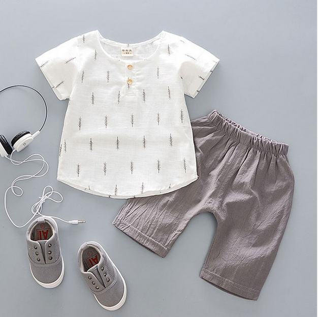 2021 summer baby boys outfits sports