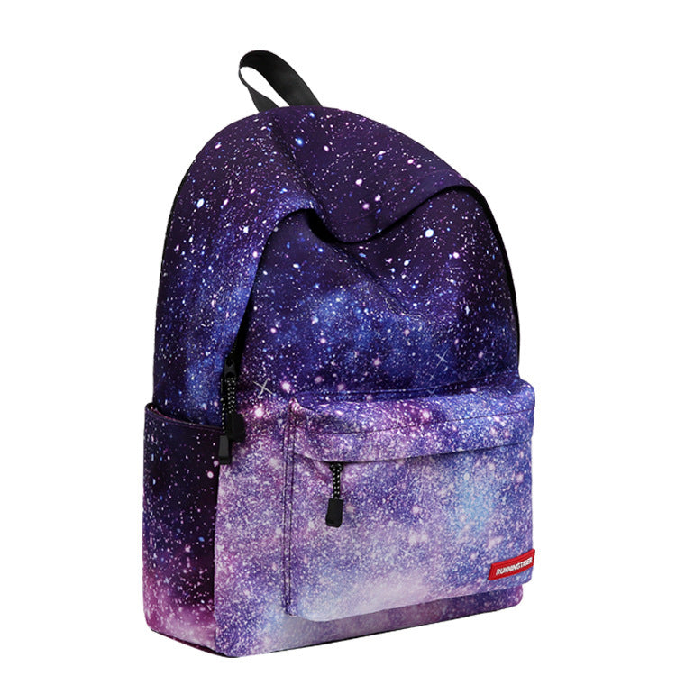 Three - piece backpack girl rainbow