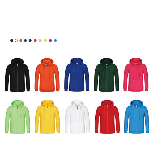 Class Suit Zipper Long-sleeved Hoodie Coat