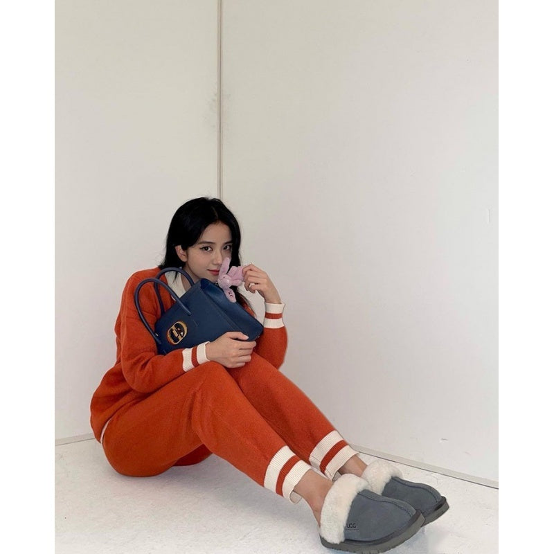 Christmas Red Sweater Suit Wool Knit Sweater