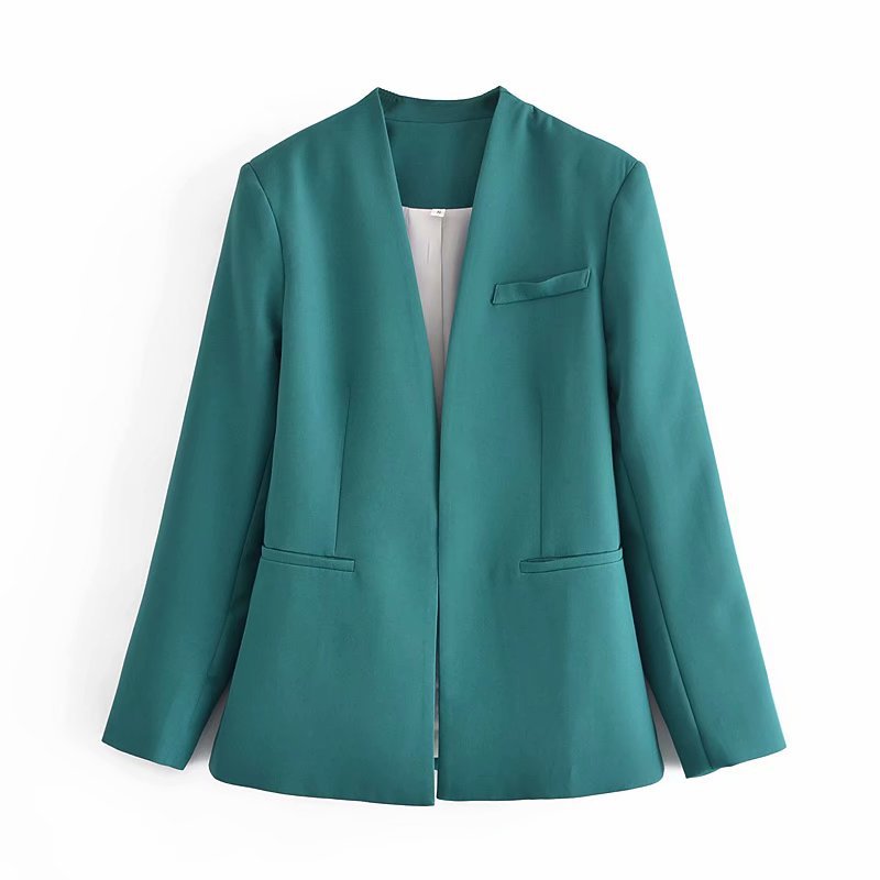 Spring And Summer Fashionable Color Small Suit Women Slim And Thin Texture Suit Jacket Tide