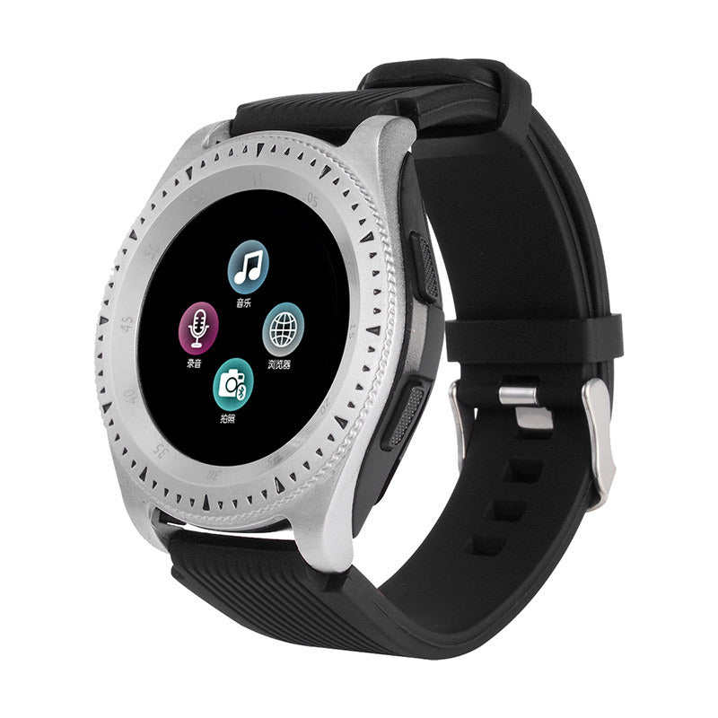 Smart watch phone card 1.3 round screen one button SOS sports step smartwatch Bluetooth smart bracelet