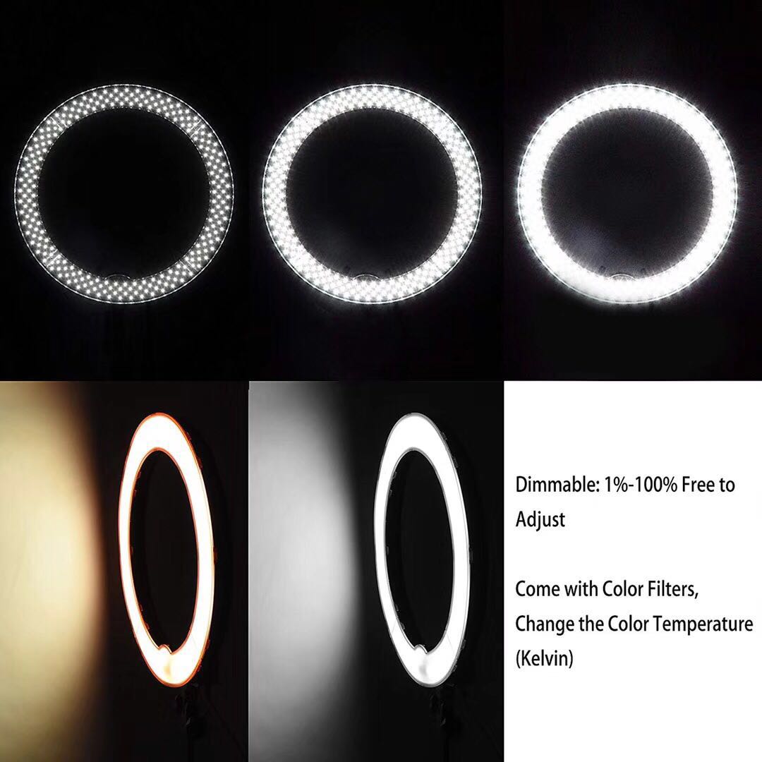 RL-18 or 12inchinch ring light 18 inch LED fill light 18 inch anchor fill light beauty makeup soft ligh