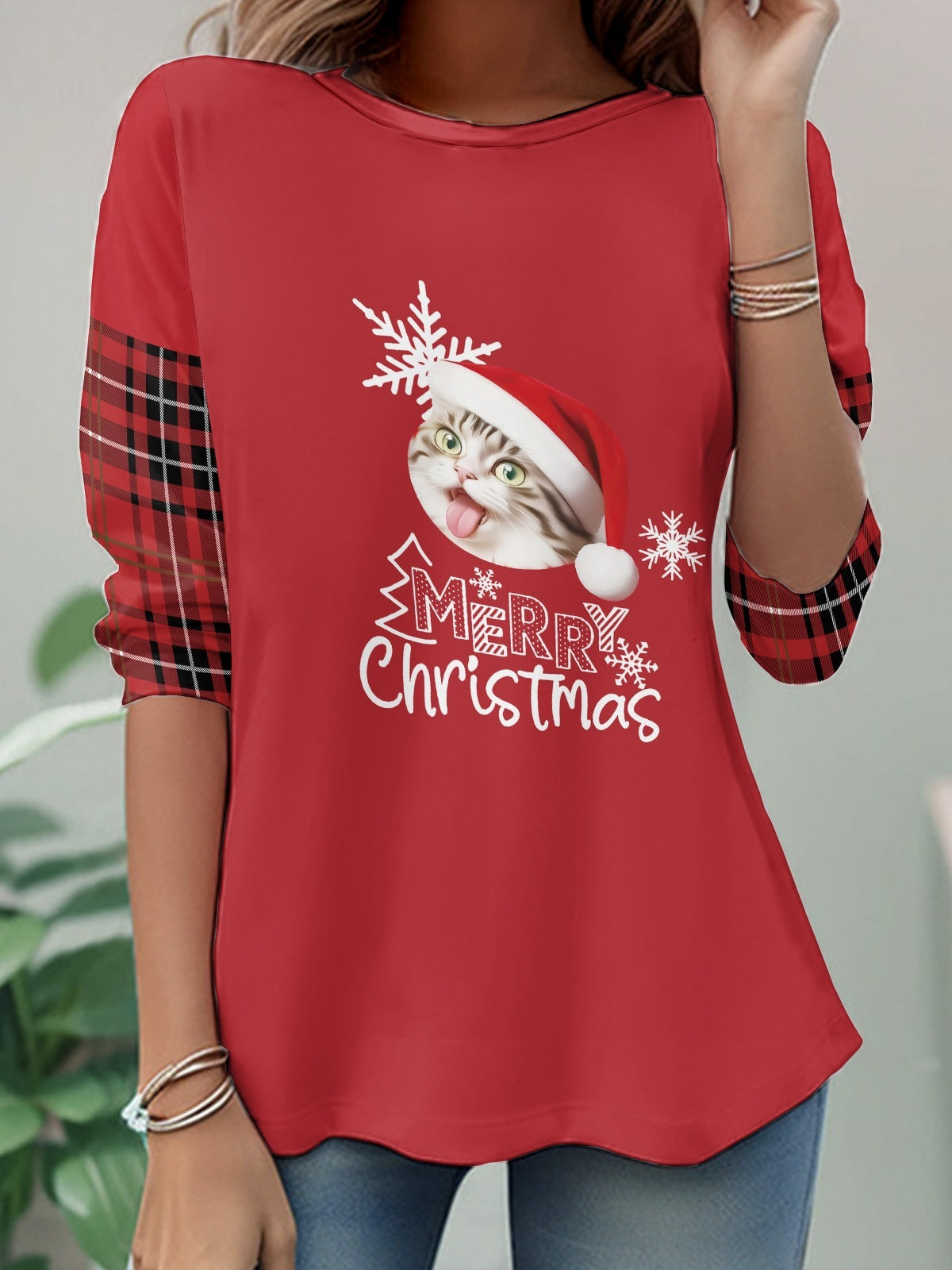 3D Digital Printing Casual Women's Top