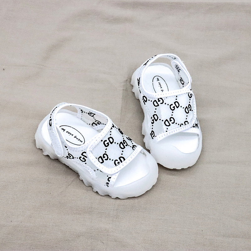 Baby Baotou Sandals 1-2 Male Treasure Mesh Toddler Shoes
