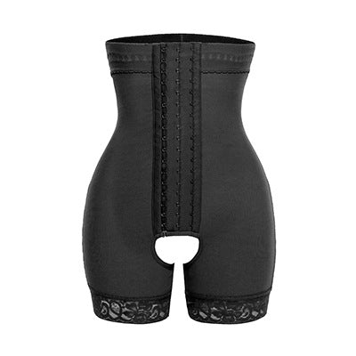 High waist breasted belly pants