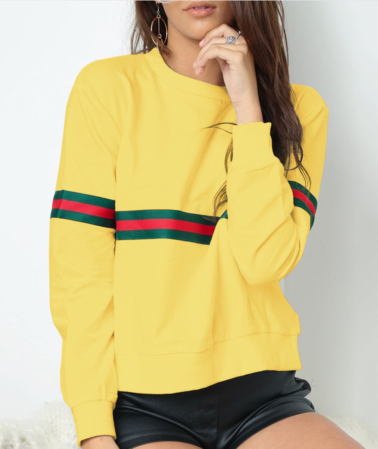 Casual stitching sweater