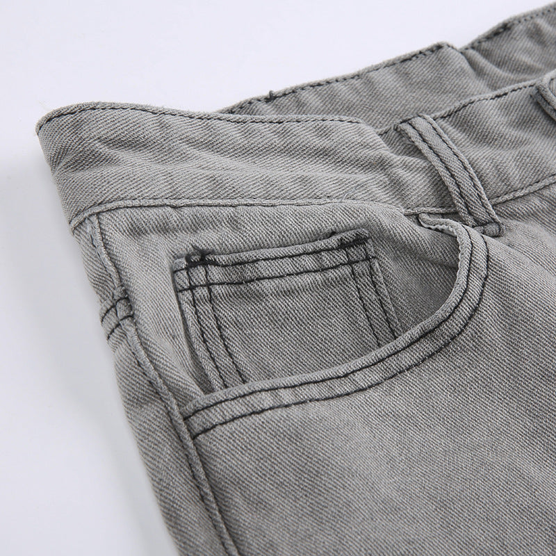 Trendy Three-dimensional Fringe Fashion Hip Lift Pants