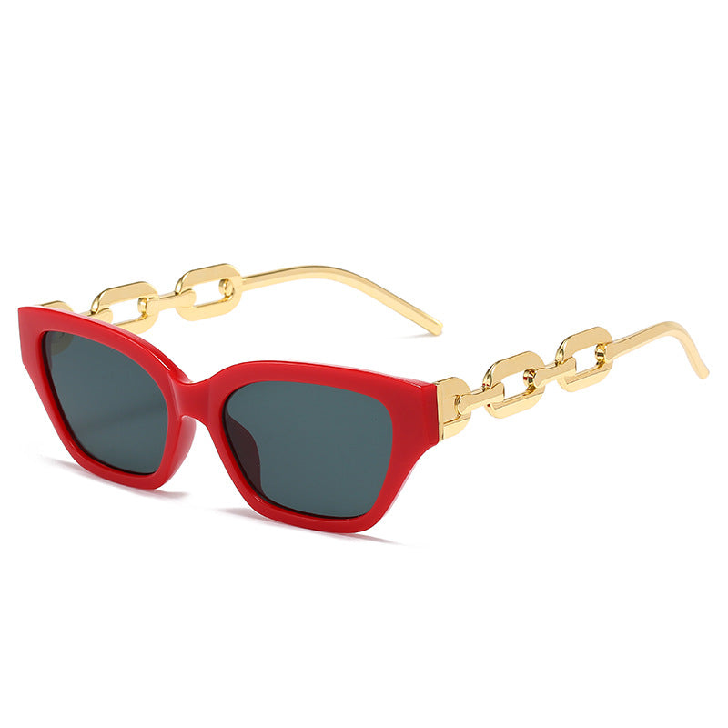 Fashion Street Shooting Polygon Sunshade Sunglasses