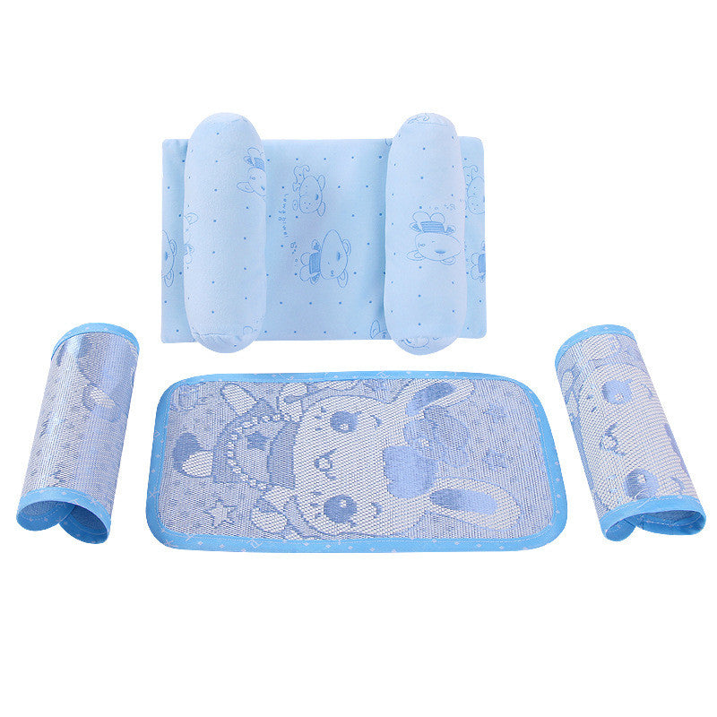 Yulan Beiji baby shaped pillow correction of baby deflection prevention pillow adjustable flat head cartoon pillow