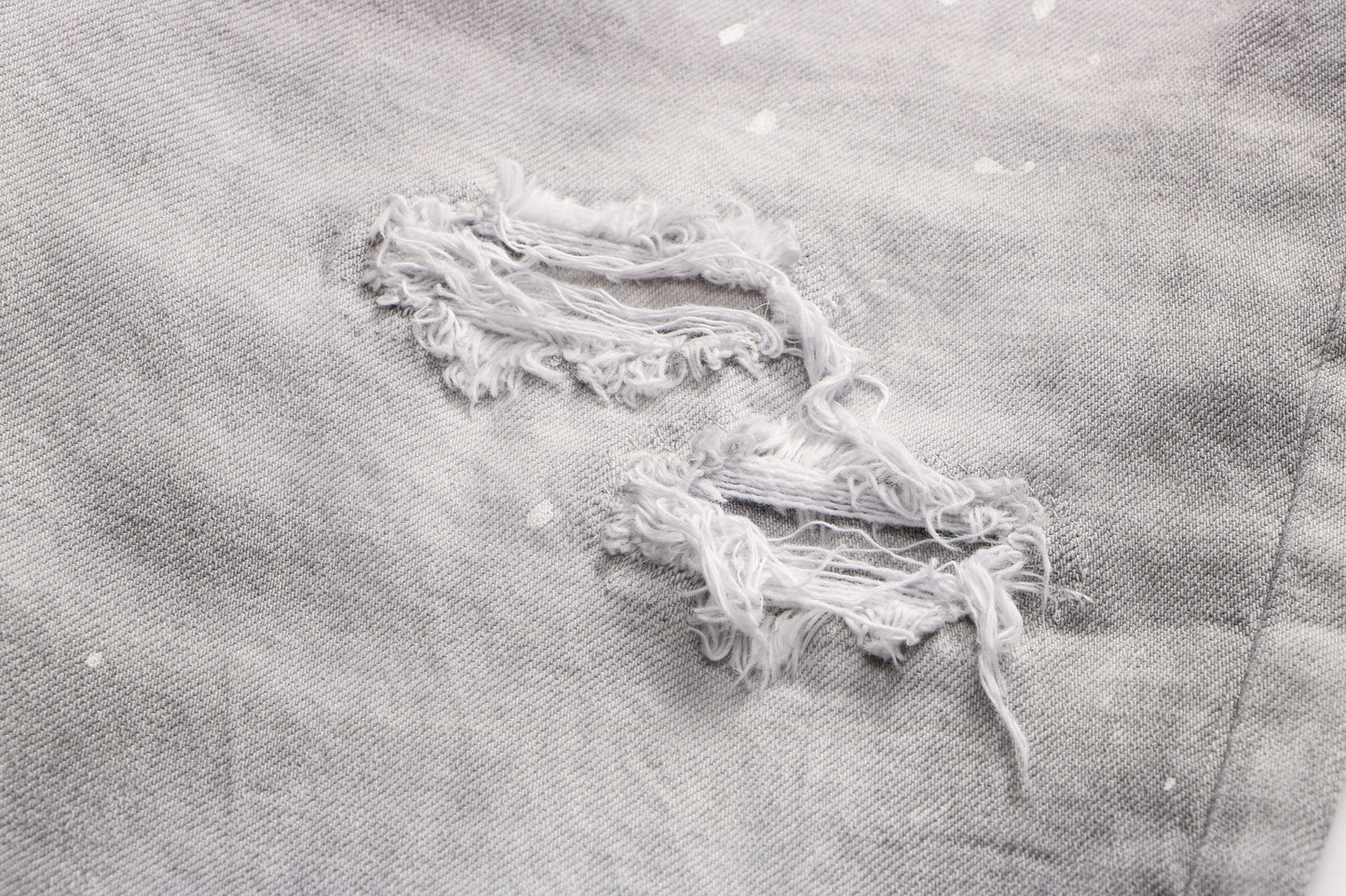 Grey Hong Kong Feng Shui Wash Slag Men's Jeans