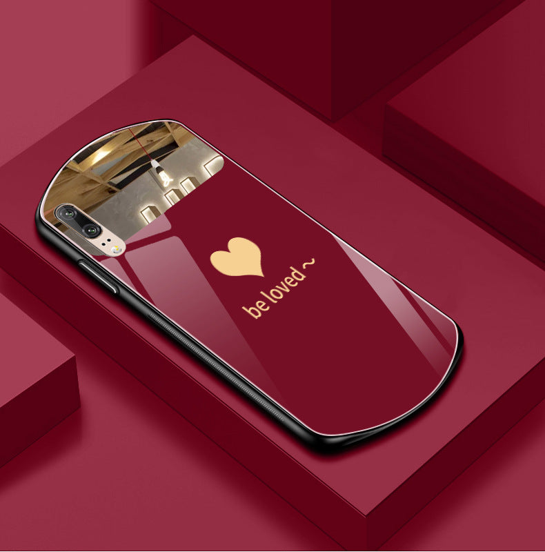 Love Touch - Up Mirror Mirror Glass Mobile Phone Case