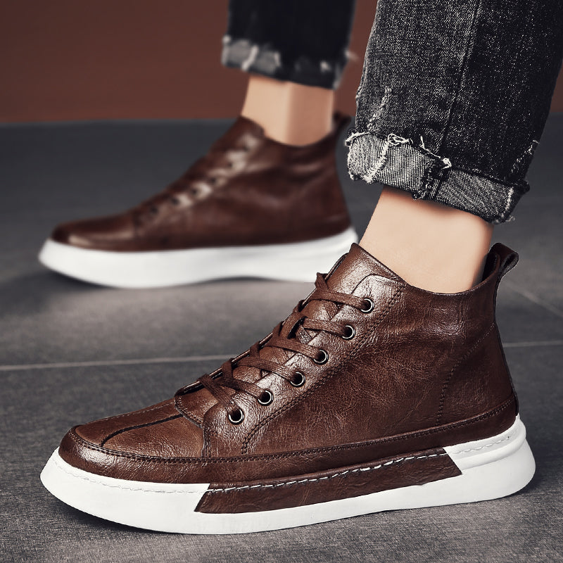 Men's high top British Martin boots