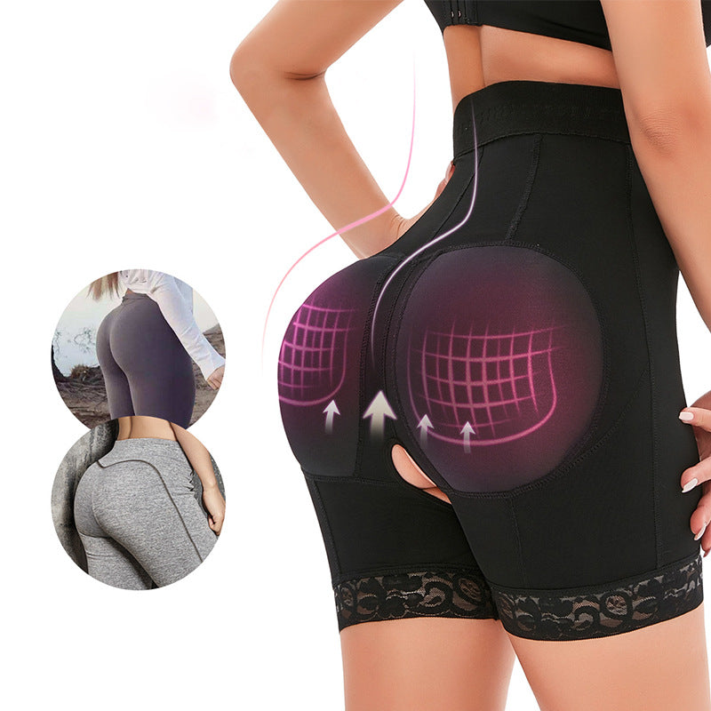 High waist breasted belly pants