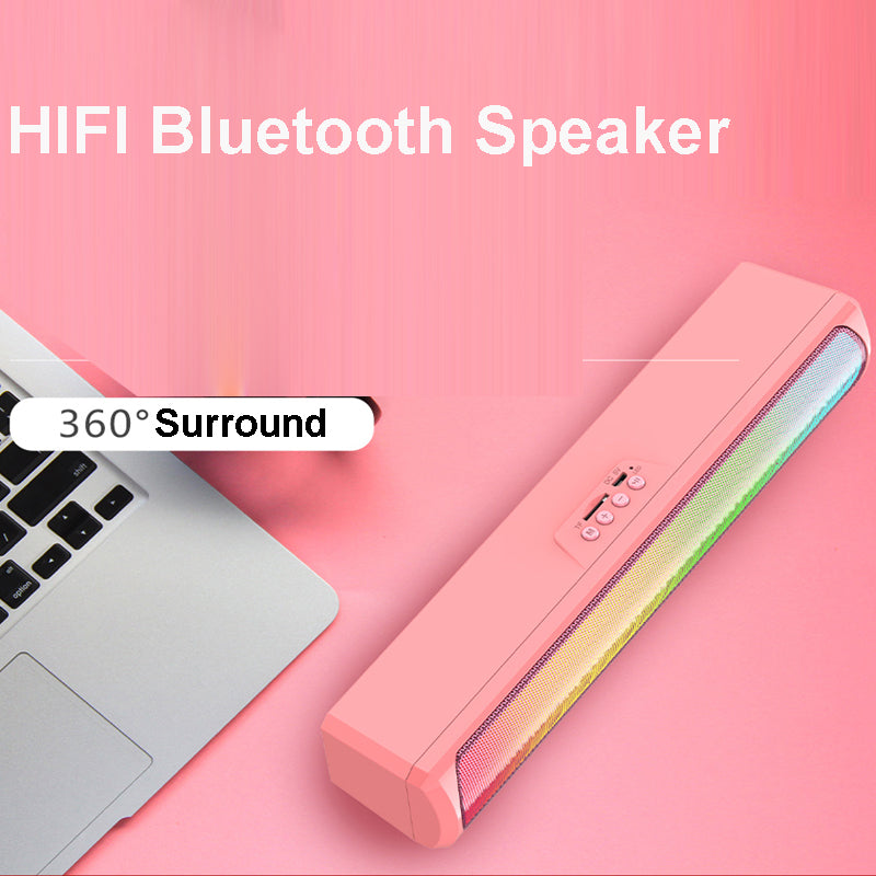 RGB Colorful LED Light Bluetooth Speaker