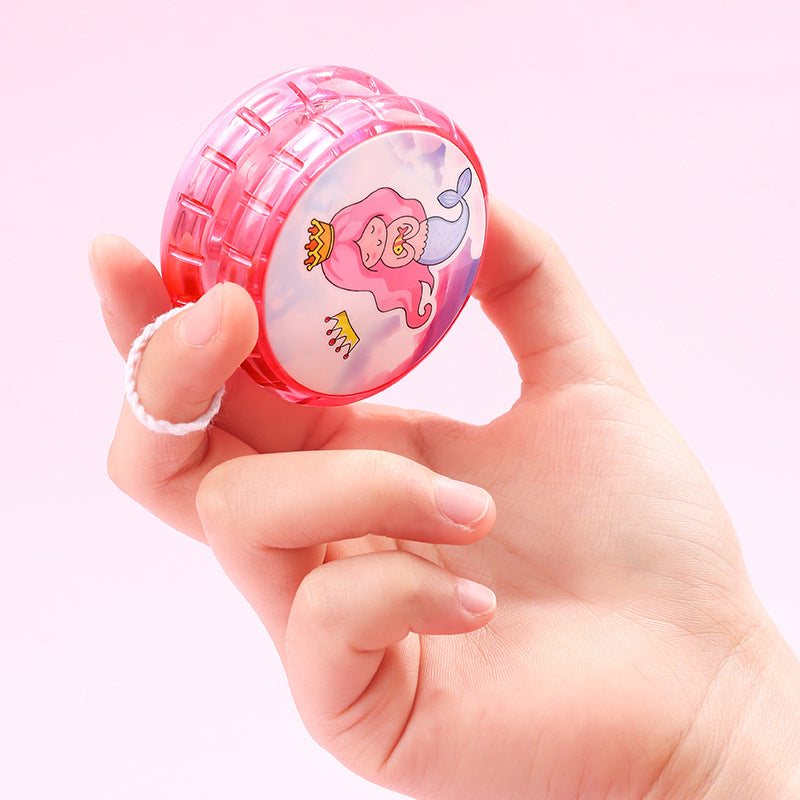 Glowing Yo-Yo Boy Flash Toy Girl Live Sleep Professional Metal Yo-Yo