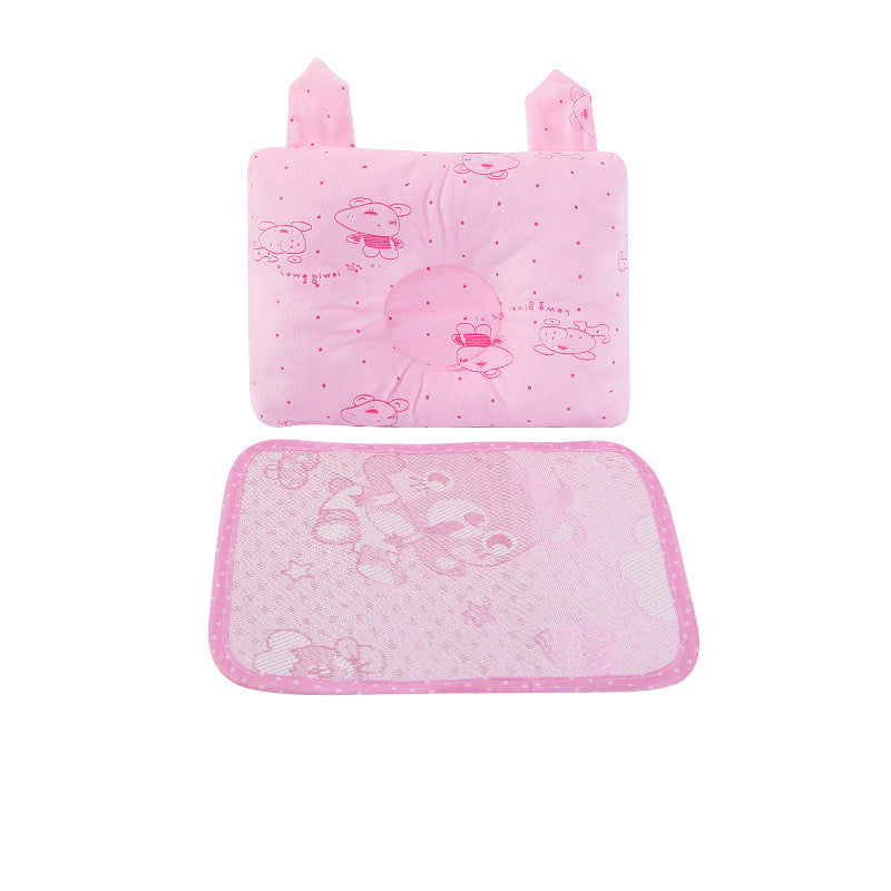 Yulan Beiji baby shaped pillow correction of baby deflection prevention pillow adjustable flat head cartoon pillow