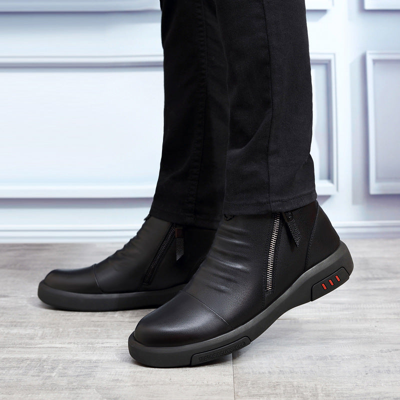 Outdoor leather shoes