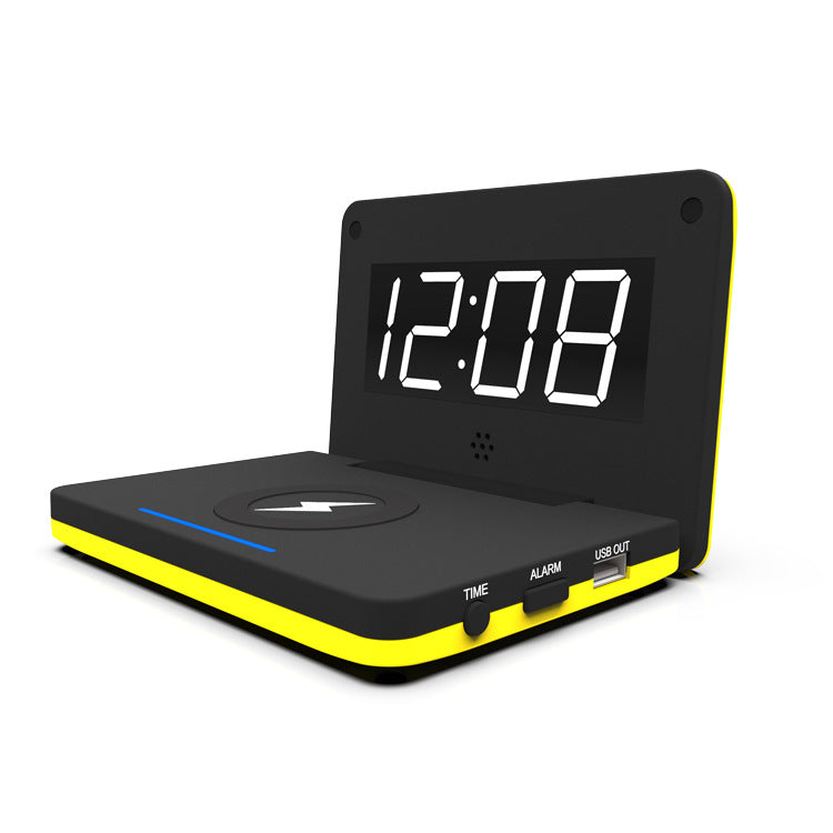 Foldable wireless charging subclock