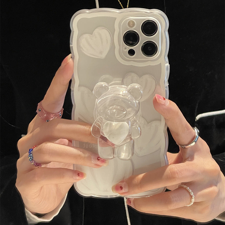 Japanese And Korean White Love Bear Case