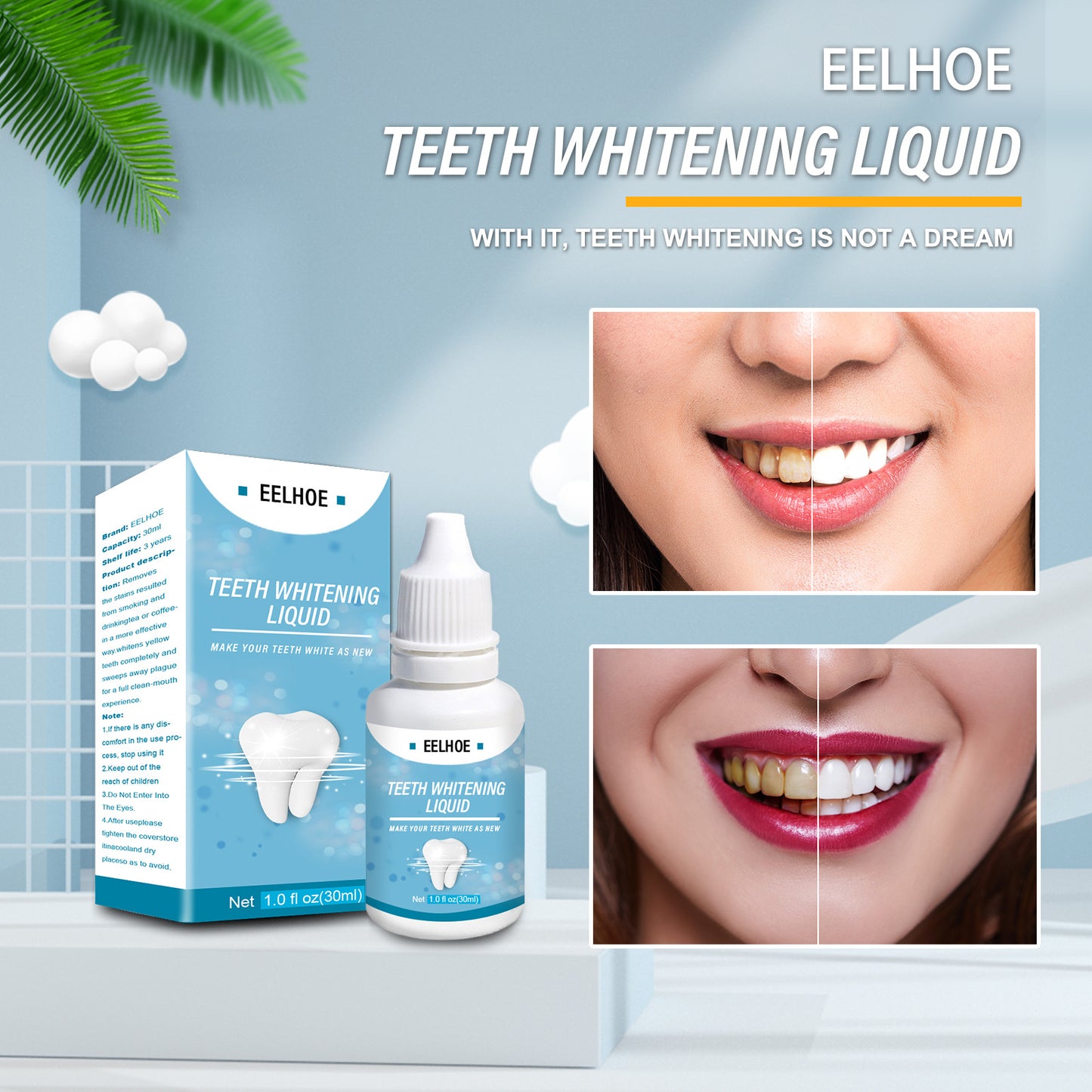 Remove Yellow Teeth Black Tooth Whitening Brightening