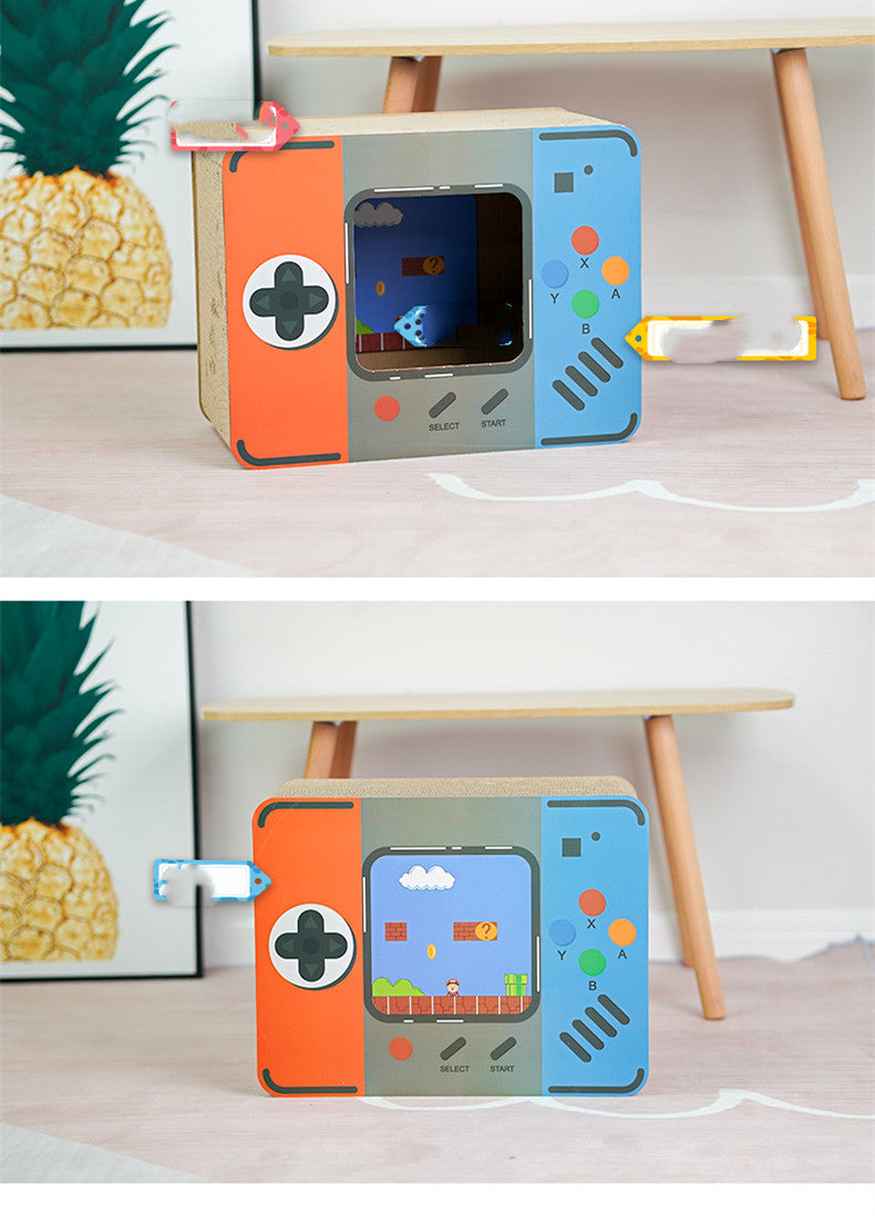 Radio Cat Scratcher Cat Litter Integrated Carton Corrugated Cat